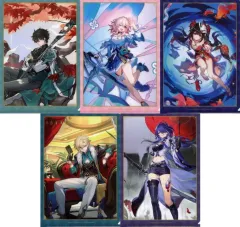 【中古】クリアファイル 全5種セット A4オリジナルクリアファイル 「崩壊：スターレイル×ローソン」 対象商品購入特典