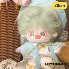 20cm ぬいぐるみ服 着せ替え お出かけ ぬい活 推し活 聖歌隊 水色 推し活 推しぬい 綿人形 棉花娃娃 ちびぬい服 ちびぐるみ コットンドール cotton doll-B5504