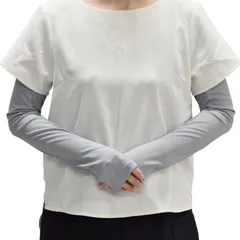 【特価商品】自転車 運転用 UVケア 日焼け止め 通気 メッシュ 指切り 総丈50㎝ レディース 紫外線対策 日焼け防止 腕カバーロング丈 接触冷感 UVカット アームカバー MARKET] UP [HANDS