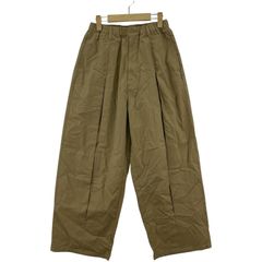 niko and ニコ アンド タマムシツイルプリーツパンツ sizeM/ベージュ