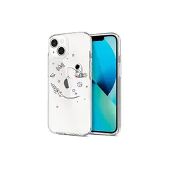 Kunyehdo スマホケース iPhone 14 ケース カバー 対応 iPhoneケース 可?い 宇宙飛行士 釣りをする fishing アニメ 宇宙 人気 おしゃれ 韓国 お洒落 ソフト TPU 背面ケース おもしろ かわいい 薄型 スリム 耐衝撃  0