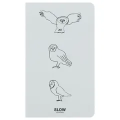 【新着商品】フクロウ 日記帳 SHD-3 イラストが毎ページ変わる スロージャーナル GreetingLife(グリーティングライフ)