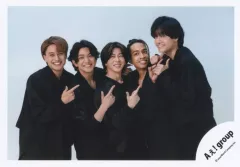 【中古】生写真(STARTO) Aぇ! group/集合(5人)/横型・上半身/「Aぇ! group Debut Tour ～世界で1番AぇLIVE～」グッズオフショット/公式生写真