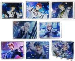 【中古】アクリルスタンド・アクリルパネル 全8種セット 「アイドリッシュセブン(原作版) アクリルブロックコレクション B BOX BLACK or WHITE LIVE SHOWDOWN 2022」