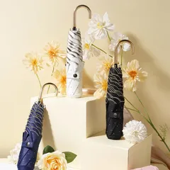 日傘 折りたたみ傘 超軽量 UVカット 遮光 遮熱 熱中症 対策 日焼け止め対策 紫外線遮断 晴雨兼用 レディース かわいい 高密生地 超撥水 6本骨jiahong02