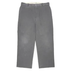 ディッキーズ Dickies 90s 90年代 874 ワークパンツ TALON レアカラー MADE IN USA アメリカ製 ヴィンテージ 古着 メンズ ズボン ヘザーグレー W38 L29相当【中古】