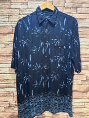 半袖 アロハシャツ alohashirt　ユニセックス　ショートスリーブ 半袖 オープンカラー
