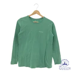【訳アリ】montbell モンベル トップス Tシャツ ワンポイント 長袖 レディース グリーン S 901-11494 送料無料 古着