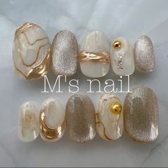 完成品/匿名配送/ネイルチップ24枚入り/全サイズ入り/ネイルチップ/マグネットネイル/成人式/ブライダル