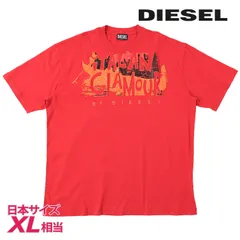 新品・未使用 ディーゼル DIESEL 半袖Tシャツ カットソー メンズ エンボス加工プリント リラックスフィット T-WASH-D3