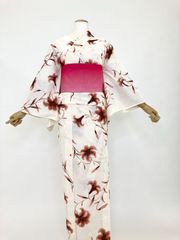 浴衣・帯セット 113-M-0069【ワゴン販売】
