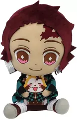 【中古】ぬいぐるみ 竈門炭治郎＆ラスカル コラボBIGぬいぐるみ Vol.3 「鬼滅の刃×ラスカル」