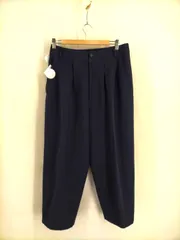 ヨウジヤマモト Yohji Yamamoto 80S～90S 丸文字タグ 日本製 タックワイドスラックス メンズ  SSのサムネイル