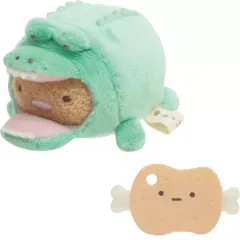 【中古】ぬいぐるみ とんかつ(ワニ) てのりぬいぐるみ すみっコぐらしコレクション すみっコアニマルパーク 「すみっコぐらし」