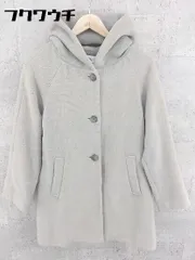 ■ Lugnoncure ルノンキュール 長袖 コート サイズM グレー レディース 【中古】 【1002800760855】
