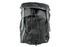 【超美品】GUCCI グッチ GG ナイロン バックパック リュックサック ブラック 510336【SE31】