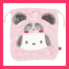 ★スタッフおすすめ！★ボア巾着 【ポチャッコ かぶりもの】  1セット1点 キャ