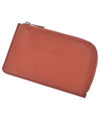 LONGCHAMP L字ファスナー ピンク レザー 長財布 9015 - メルカリ