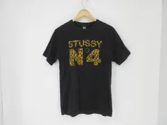 希少カラー USA製 OLD stussy N°4 モノグラム デカロゴTシャツ
