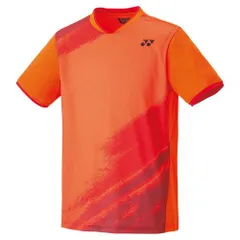【新品・5営業日で発送】YONEX ヨネックス ユニゲームシャツ(フィットスタイル) (10541) 色 : オレンジ サイズ : XO 