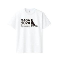 XLサイズ【SAGA 2024】国スポ 記念Ｔシャツ JAPAN GAME 白 国スポSAGA2024 ドライTシャツ 白 M・L・XL(LL) - メルカリ