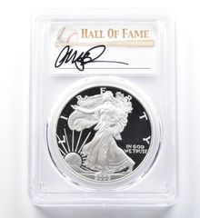 2005-W アメリカン シルバー イーグル ライン サンドバーグ PR70 DCAM PCGS 