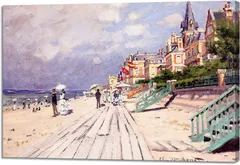 玄関 絵画 絵画 おしゃれ 風水 壁掛け 壁絵 金運 アートパネル 寝室 モネ モネ お風呂 モネ 複製画 壁の絵 風景油絵 贈り物 ポスター 風景画 木枠付きの完成品 絵 壁 (30x40cm) 額付き