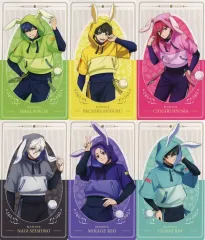 【中古】キャラカード 全6種セット ナムコオリジナルイラストカード 「ブルーロック×ナムコキャンペーン casual bunny」 対象クレーンゲーム機プレイ特典 第2弾