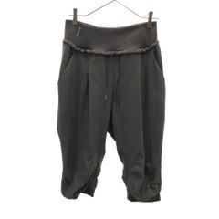 adidas アディダス トレーニング 七分丈 ハーフパンツ L チャコール レディース 古着