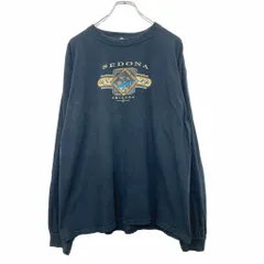 anvil 長袖 ロンT Lサイズ アンビル ブラック コットン 古着卸 アメリカ仕入 t2408-3886