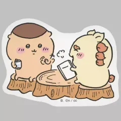 【中古】シール・ステッカー 41.くりまんじゅう＆シーサー(向かい合わせ) 「ちいかわ ダイカットステッカーセット4」