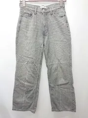 ◇ Θ Mila Owen ミラ オーウェン コットン100% デニム パンツ サイズ1 ブラック レディース E  【1507010002424】