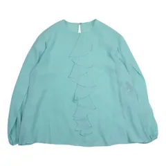 Drawer ドゥロワー サイドスリット 長袖 ブラウス 36【中古】のサムネイル
