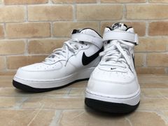 【中古】 NIKE ナイキ AIR FORCE 1 MID DV0806-001 ホワイト×ブラック US12 111431975