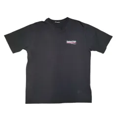 BALENCIAGA】オーバーサイズ ダメージ加工プリント Tシャツ