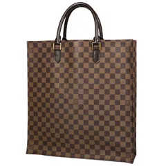 ルイ・ヴィトン Louis Vuitton サックプラ 通勤鞄 通学鞄 ハンドバッグ トートバッグ ダミエ ブラウン N51140 レディース 【中古】
