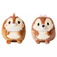 [중고] 봉제 인형 칩 & 데일 봉제 인형 (미니) [Disney ufufy (우후피)] 디즈니 스토어 한정