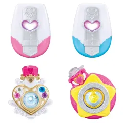 【中古】おもちゃ 全4種セット 「プリキュアオールスターズ ミニチュアライトセレクション」