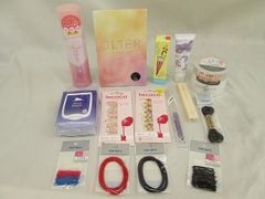 未使用 コスメ MOYO デイジーク 他 アイライナー 歯ブラシ ボディーシート 貼るだけマニキュア 等 15点