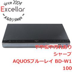 [bn:5] SHARP　AQUOS ブルーレイディスクレコーダー BD-W1100　リモコンなし