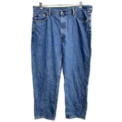 Levi's 550 デニムパンツ W42 リーバイス リラックスフィット ビッグサイズ ブルー コットン メキシコ製 古着卸 アメリカ仕入 2405-211