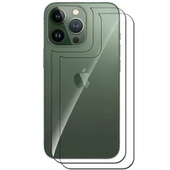 【2枚入】iPhone 13 Pro Max 用の 背面フィルム iPhone 13ProMax 用の 背面保護フィルム 高硬度9H 高透過率 気泡防止 飛散防止 傷防止 耐指紋 撥油性 貼り付け簡単 アイフォン 13 プロマックス 対応（6.7インチ） 1