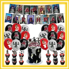 スキビディトイレ Aタイプ パーティー グッズ ハッピーバースデー 誕生日 装飾 ガーランド バースデーグッズ イベント 風船 バルーン 飾り 装飾 品 豪華 小道具 大 タイタンスピーカーマン タイタンカメラマン Gマンスキビティトイレ ノーマルトイレット