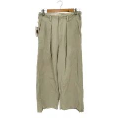 パンツ saby [rroomm exclusive]TUCK BAGGY BEIGE パンツ saby [rroomm exclusive]TUCK BAGGY BEIGE saby [rroomm
