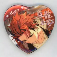 あんスタ 宝石心晴缶バッジ 鬼龍紅郎 50点 まとめ売り 鬼龍紅郎 宝石心晴 中国 ハート 缶バッジ あんスタ あんスタ 中国 宝石