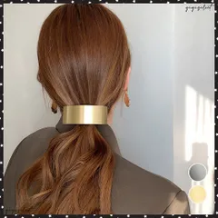 メタルバレッタ 大きめ ヘアクリップ韓国おしゃれ ヘアアクセサリー 簡単まとめ髪 シンプル ファッション雑貨 ヘアアレンジ 大人可愛い ヘアピン きれいめ髪飾りヘアアクセ 高見え カーブバレッタ上品 髪留め 卒園式ママ