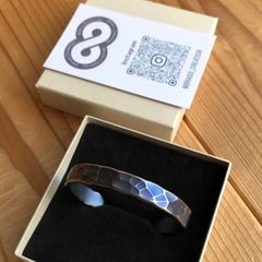 titanium bangle “royal bule” バングル ブレスレット