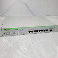 AlliedTelesis AT-GS900/8PS Gigabit Ethernet PoE+ Switch RJ45 4ポートPoE対応 ギガビットイーサPoE+スイッチ