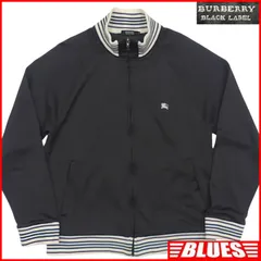 BURBERRY BLACK LABEL 廃盤 バーバリーブラックレーベル ジャージ L ジャケット ブルゾン 3 黒 ジャケット_ブルゾン_サイズL一覧←SEULB屋着古← NS558
