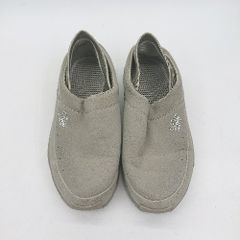 ◇ Θ MoonStar ムーンスター ストレッチ素材 スニーカー サイズ23.5 グレー系 レディース E 【1412090007842】